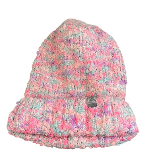 Colorful Knitted Beanie Hat For Girls by ZeroXPosure - Picture 1 of 1